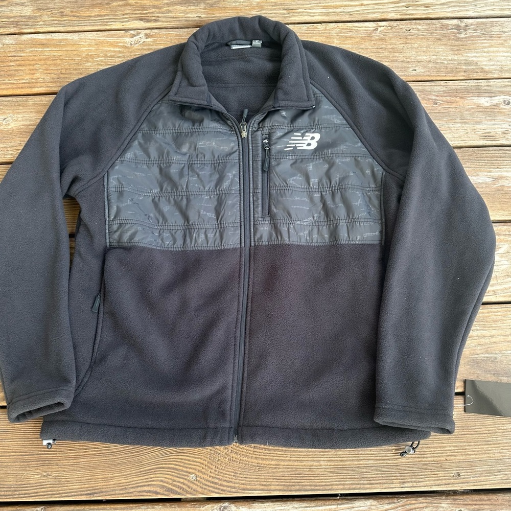New Balance Black Jacket.  Mens Size XL.  NWT.